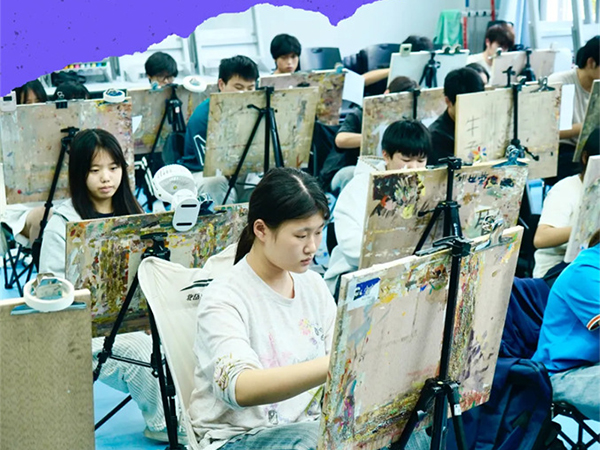 弘艺学子征战江西省美术二模，